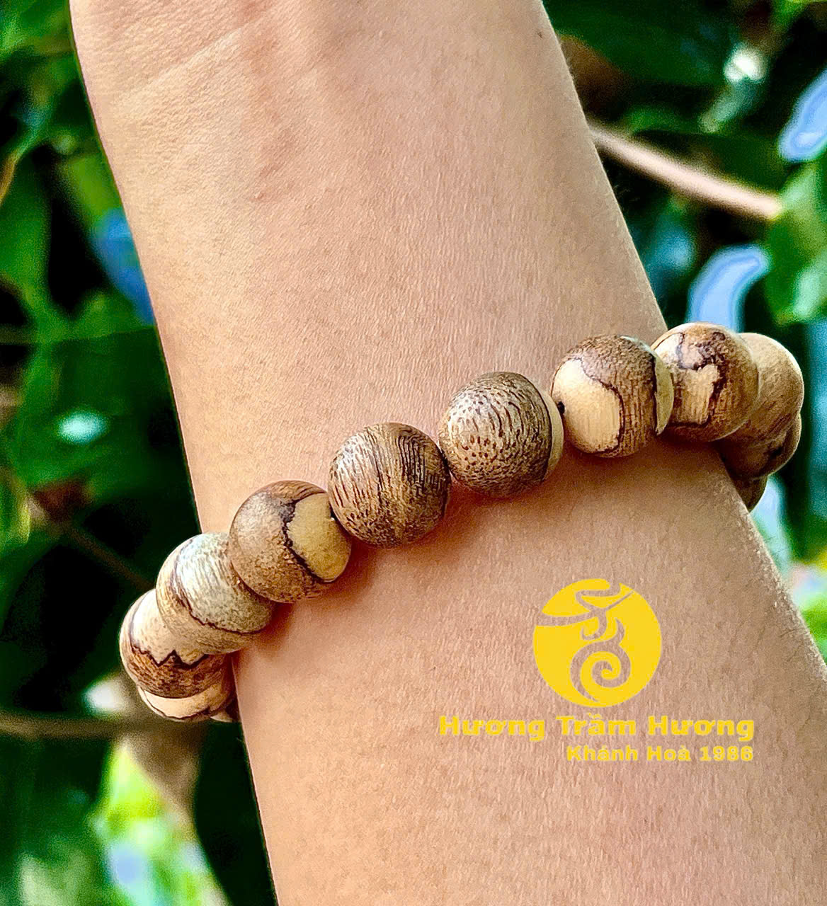 Vòng Trầm Hương Phúc Lộc 12 Ly Nam