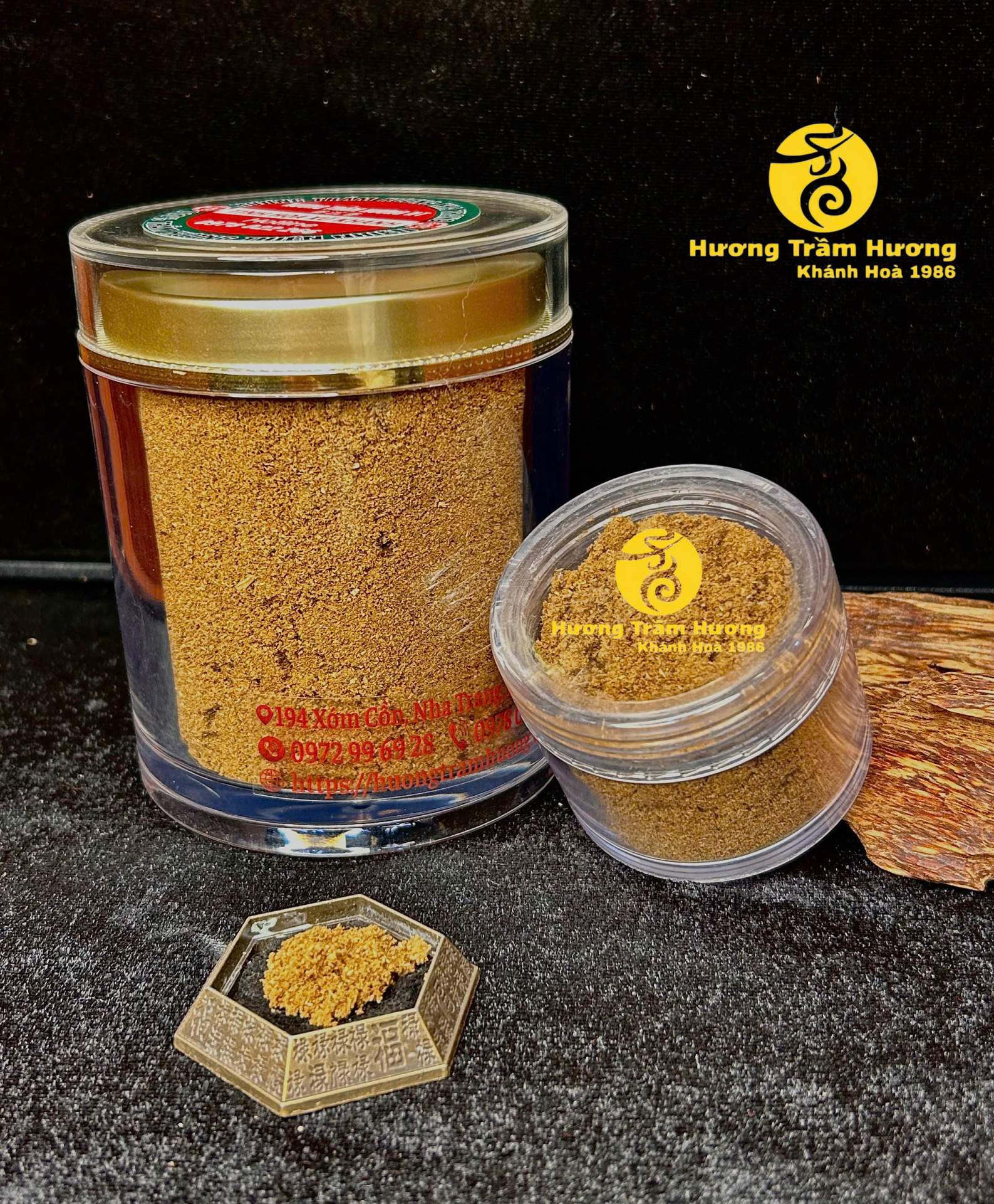 Trầm Bột Thiên Nhiên 10–15g – Trải nghiệm hương trầm theo cách nhẹ nhàng nhất