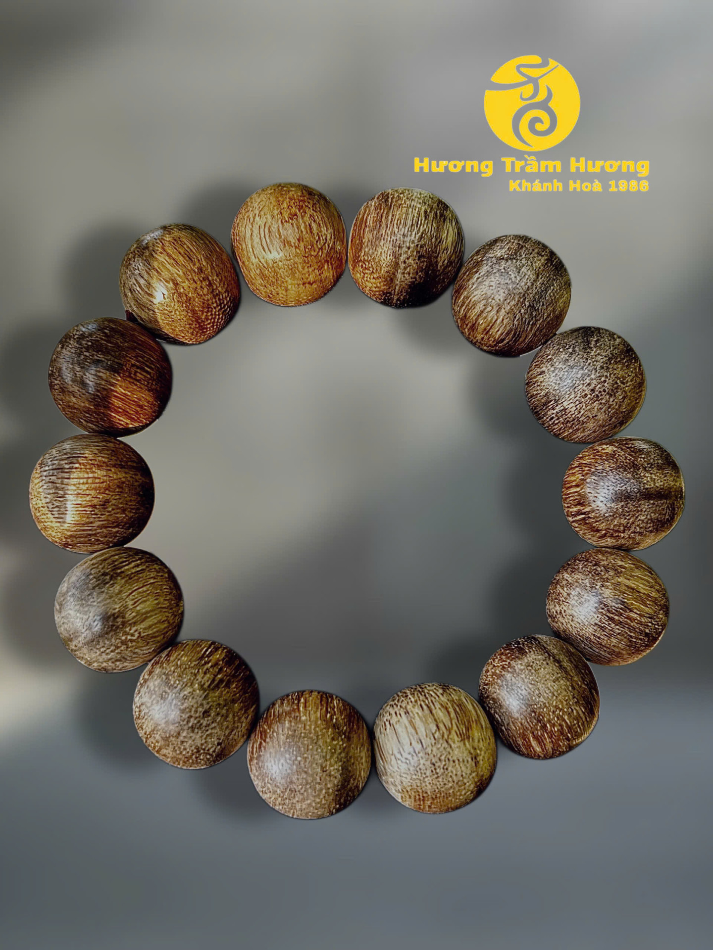 Vòng Trầm Nam 16mm Mộc Vương Tài