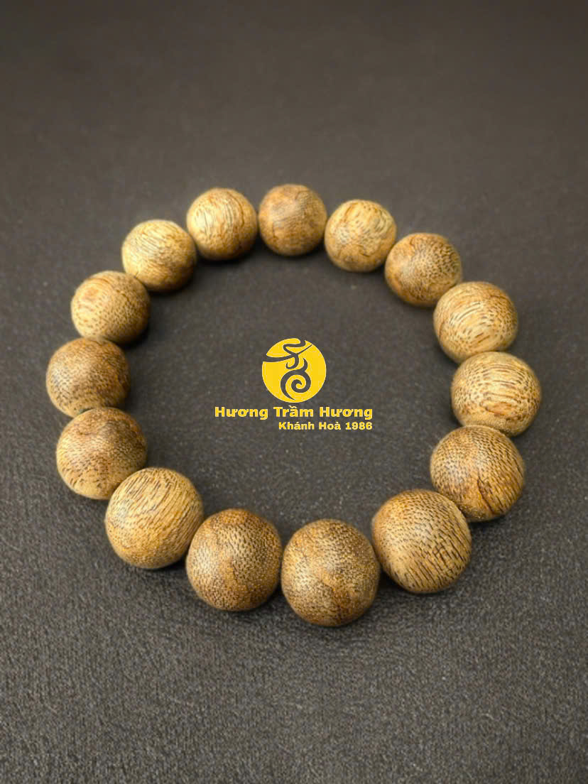 THÁI CỬU BẢO 16LY – VÒNG TRẦM KHÁNH HÒA MÙI ĐẬM, BẢN LỚN CHO NAM