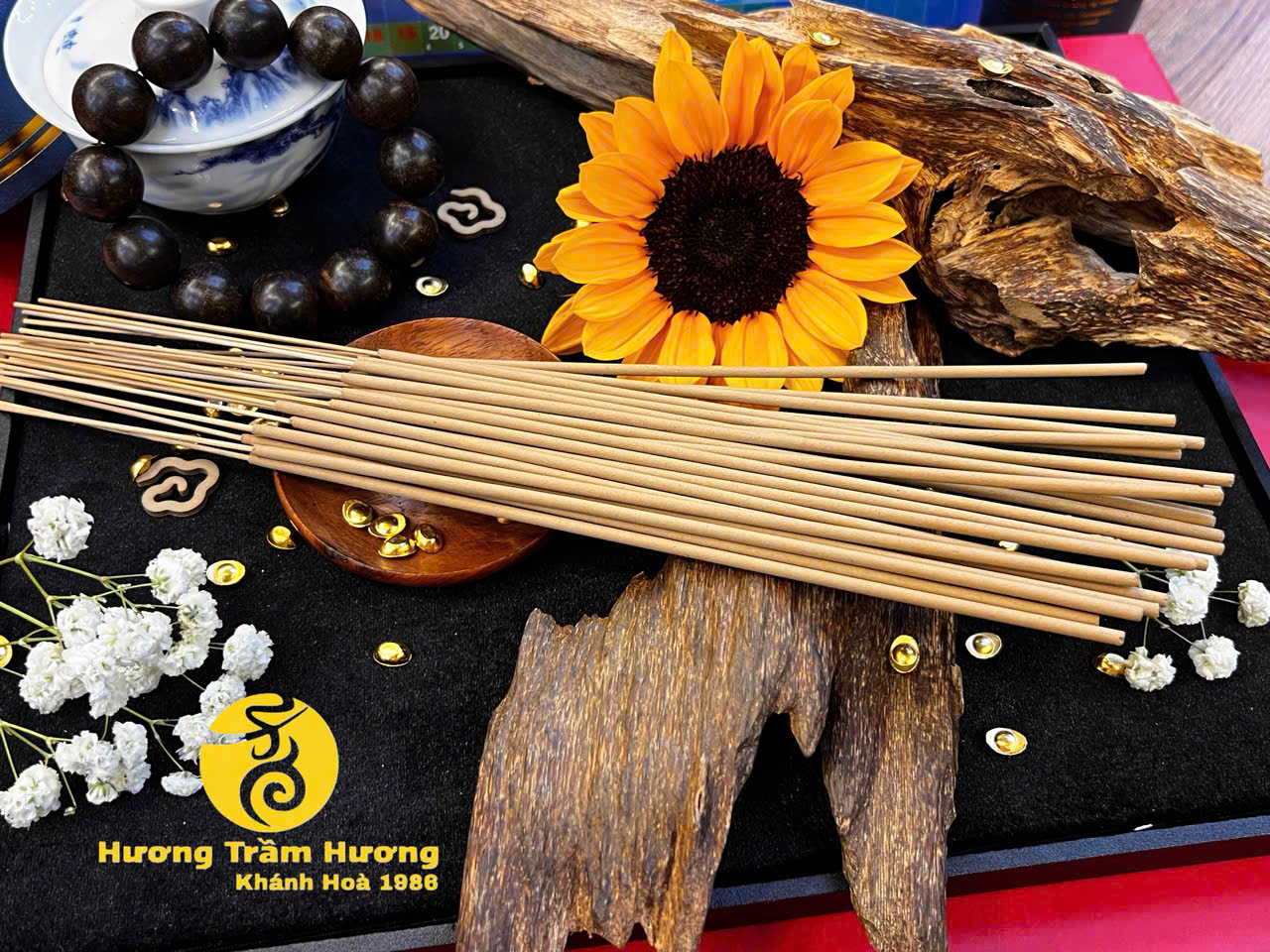 Nhang Trầm Gia Tiên Tài Lộc 3 tấc