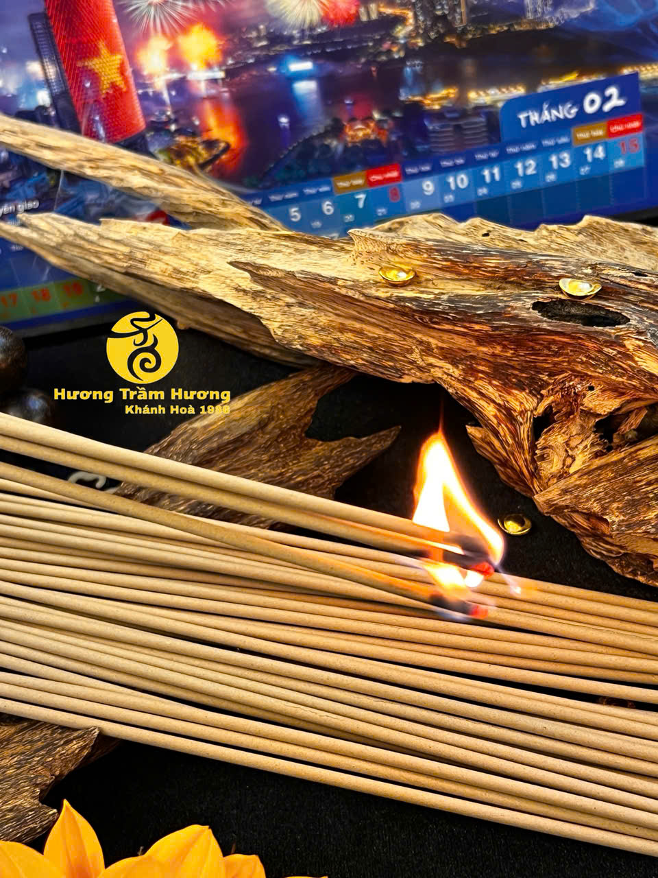 Nhang Trầm Gia Tiên Tài Lộc 3 tấc