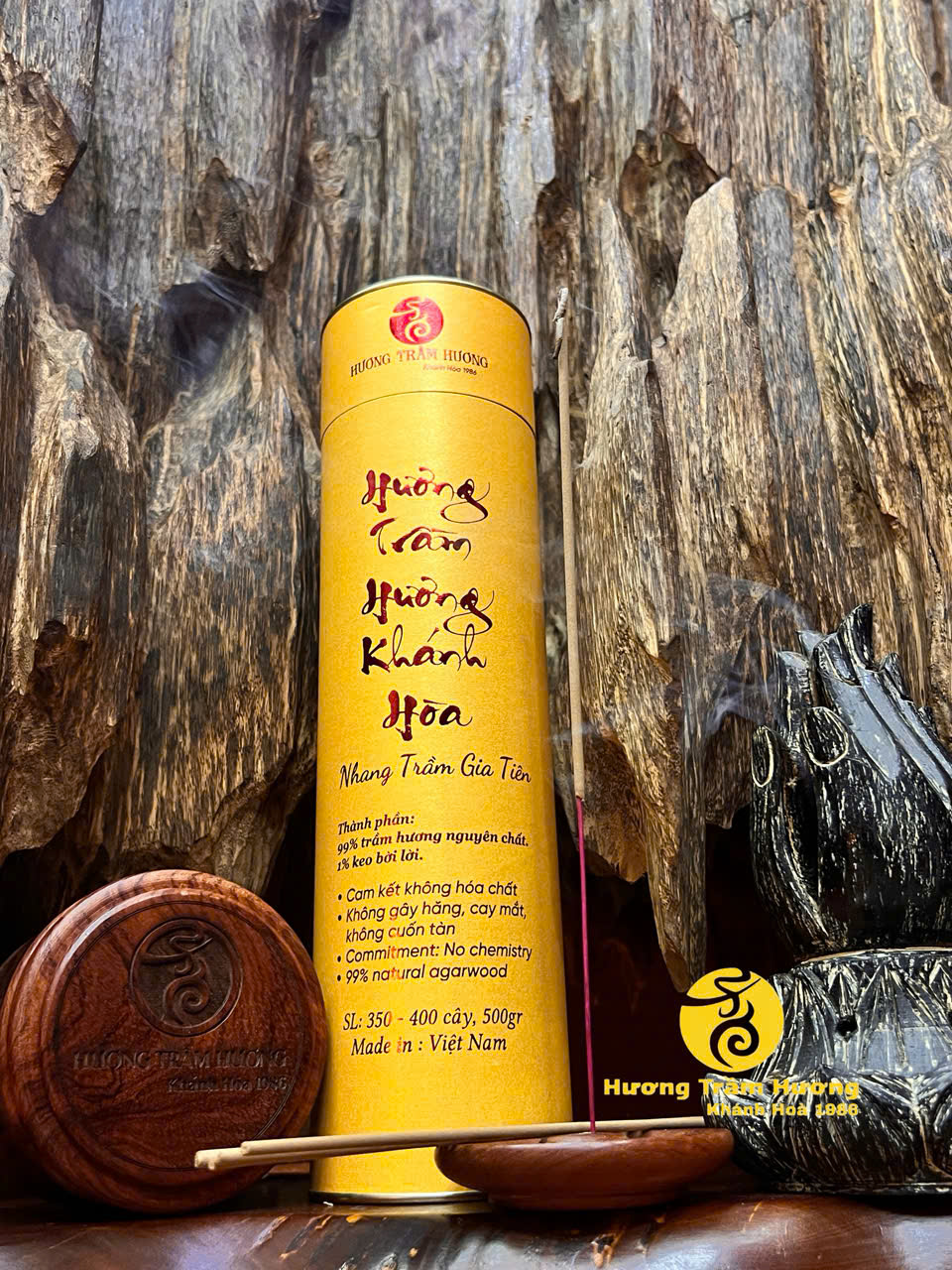 Nhang Trầm gia Tiên 3 tấc Cao Cấp May Mắn