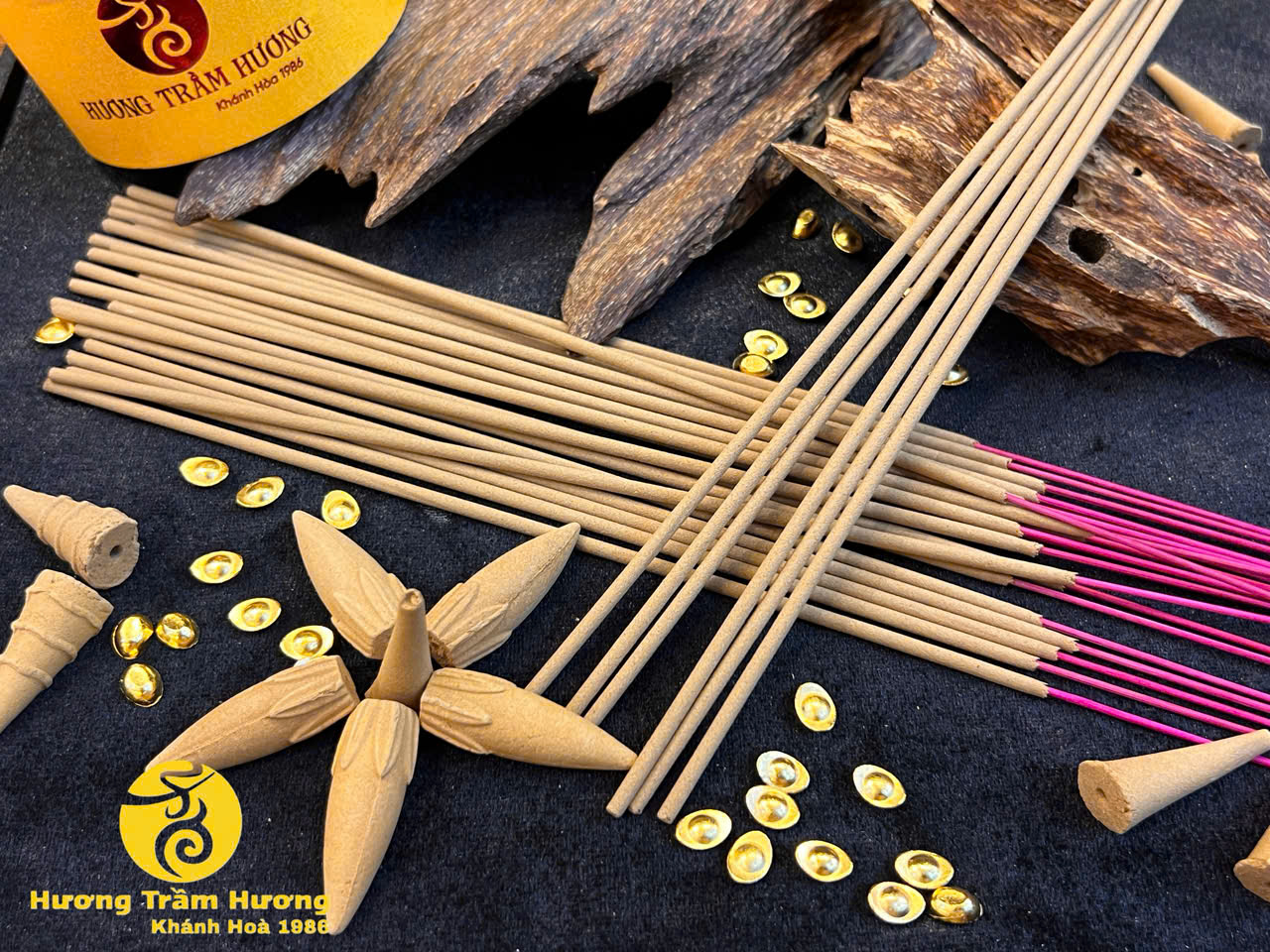 Nhang Trầm gia Tiên 3 tấc Cao Cấp May Mắn